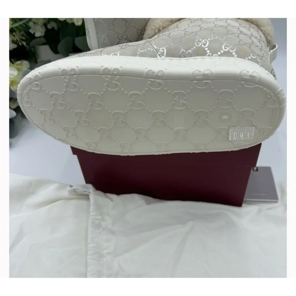 Gucci women's boots with Marino wool lining size 39 made in Italy - Picture 3 of 6